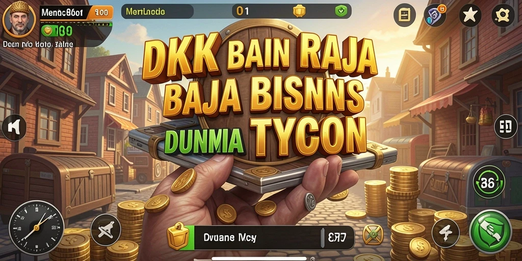 Screenshot DKK menampilkan gameplay seru dalam membangun bisnis