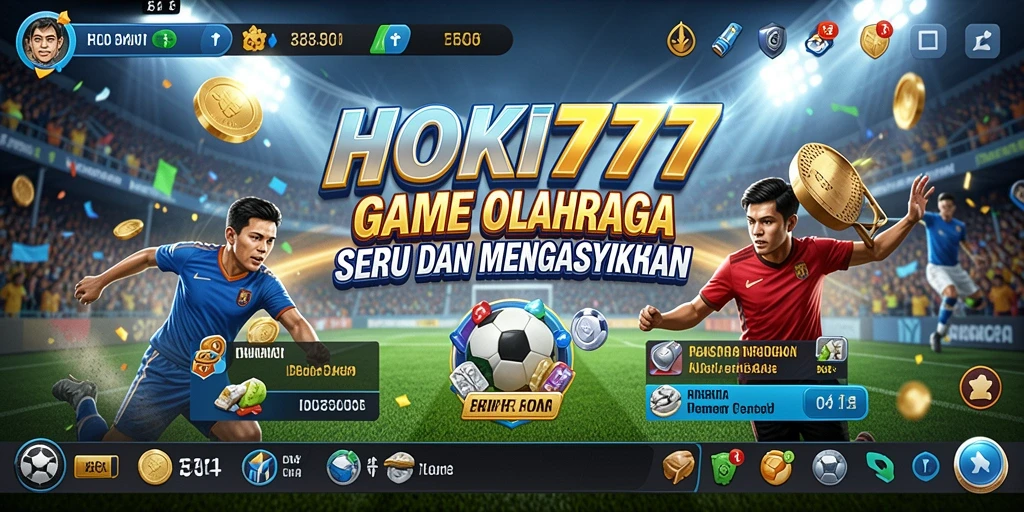 Screenshot HOKI777 menampilkan keseruan gameplay olahraga.