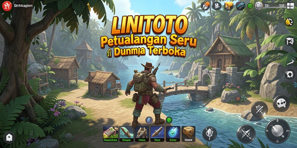 Gameplay seru di dunia terbuka LINITOTO, penuh petualangan dan eksplorasi.