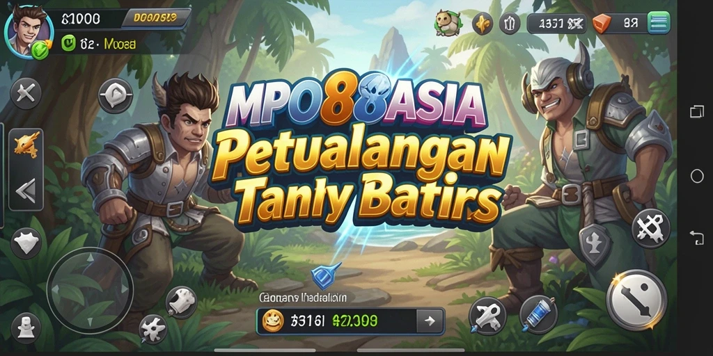 Tampilan aksi menegangkan dalam gameplay MPO88ASIA.